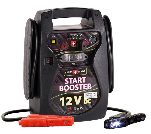 Dispositif de démarrage à ultracondensateur ELMAG 12V, START BOOSTER UK 9000 ampères, 55088