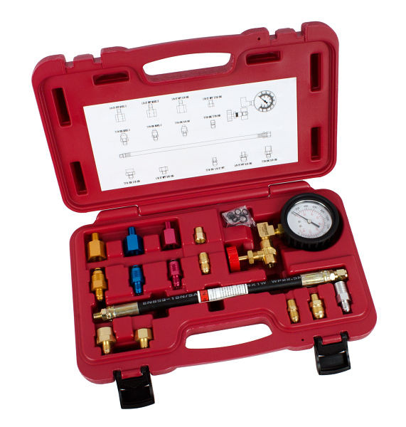 Testeur de pression d'huile Stahlmaxx pour systèmes de direction assistée, 140 bar, XXL-105307