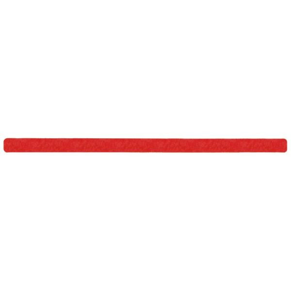 m2 Revêtement antidérapant Easy Clean, rouge, bandes individuelles 50x1000mm, UE : 10 pièces, M3RV100502
