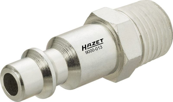 Jeu d'embouts de raccordement d'air Hazet, nombre d'outils : 3, utilisation : Israël / USA 12,91 mm / acier fileté 1/4", 9000-013/3