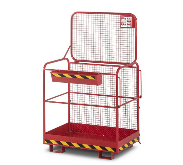 Nacelle de travail RR Industrietechnik type RAK-Eco RAL 3000, 120000103