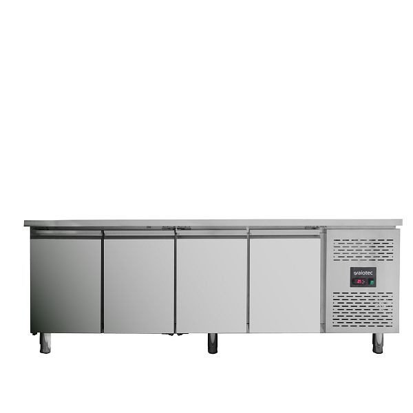 Table réfrigérante Vaiotec EASYLINE 700 / 4 portes - monobloc, 223,0x70x85 cm, 10009