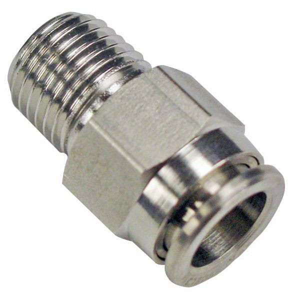 temporisateur BS-GEk-10-1/4-VA, raccord vissé droit conique, acier inoxydable, UE : 10 pièces, 03015081