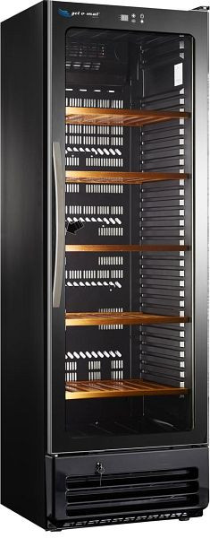 Cave à vin climatique gel-o-mat, modèle CV 430 PV, pour 112 bouteilles, 370KSW.400