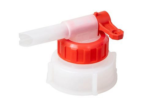 Robinet en plastique DENIOS AH 51, Ø filetage 55 mm, 158-093