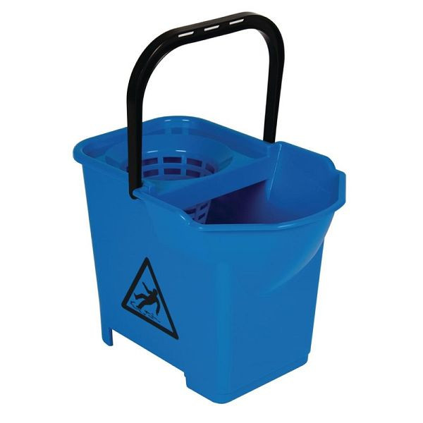 Seau à vadrouille Jantex bleu 14L, S225