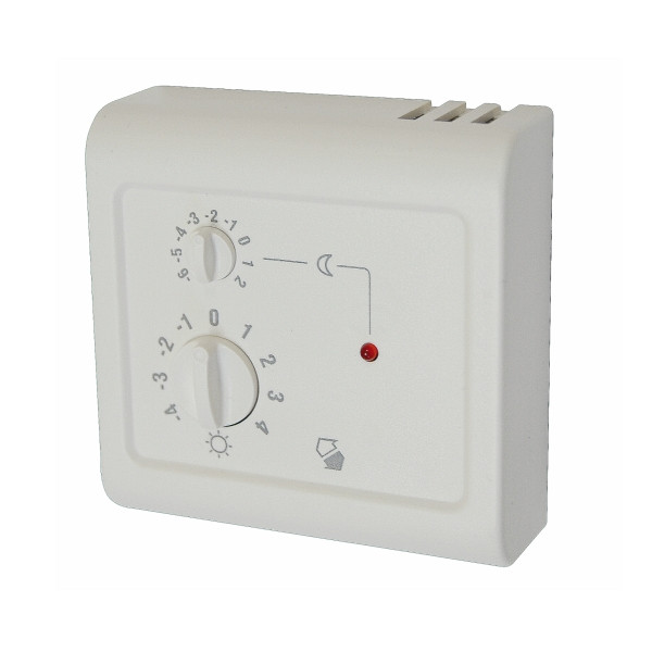 Unité d'ambiance analogique Solarbayer FS10 / Pt, pour régulateur de chauffage D20, 520102100