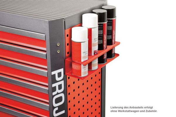 Projahn accessoires chariot d'atelier GALAXY porte-canettes pour 4 canettes rouge, 5503-103