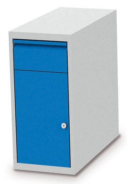 Élément bas Bedrunka+Hirth, nombre de tiroirs : 1, nombre de portes battantes : 1 (charnière à gauche), dimensions en mm (LxPxH) : 300 x 600 x 600, 07.2016