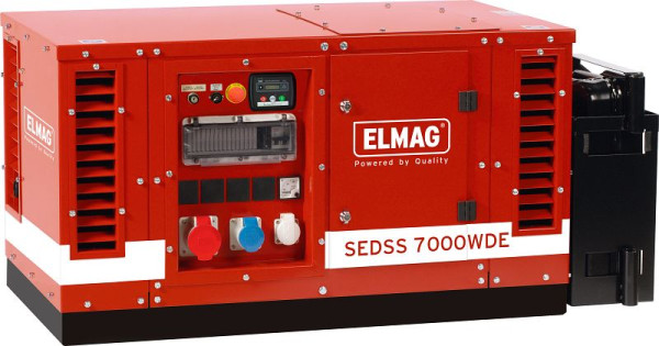 Groupe électrogène ELMAG SEDSS 7000WDE, avec moteur HATZ 1B40 (insonorisé), 53226