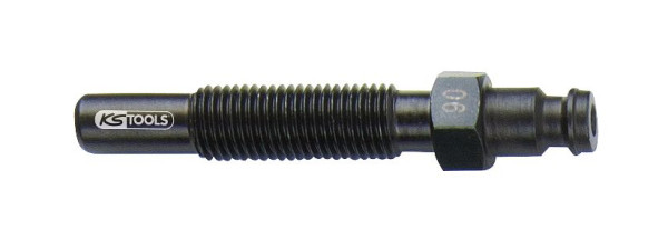 Adaptateur d'injecteur KS Tools, M10x1,25 avec filetage extérieur, longueur 70 mm, 150.3667