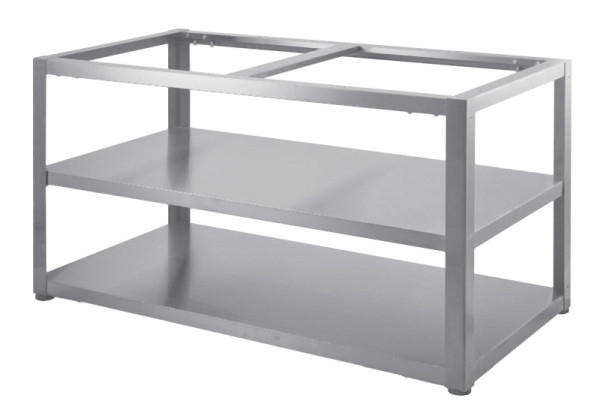 Module de base Myoutdoorkitchen 120 cm, 2 modules, acier inoxydable, Nordic Line, 7956
