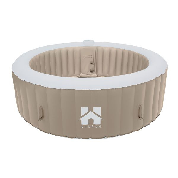 HOME DELUXE bain à remous extérieur SPLASH - beige - 6 personnes, 48031