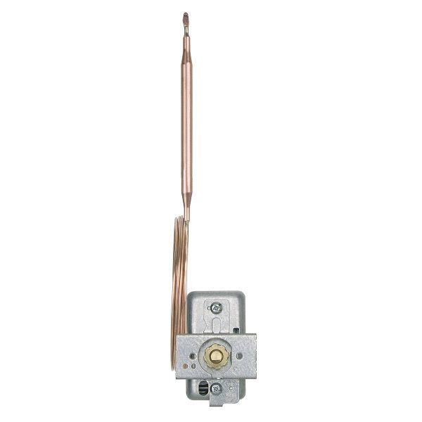 Régulateur de température JUMO avec contact inverseur, 0 à 50 °C, capillaire 1000 mm, 600000492