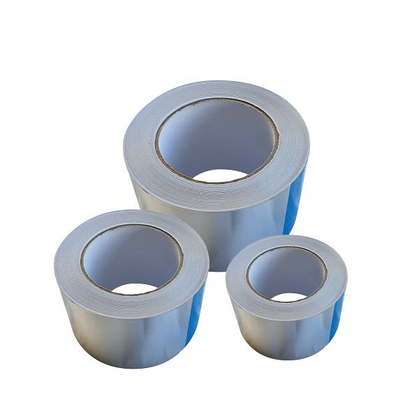 VaGo-Tools ruban adhésif aluminium ruban adhésif ruban adhésif aluminium 50/75/100mm x 50m lot de 3 pièces, 370-50/75/100-50 chacun 1_lv
