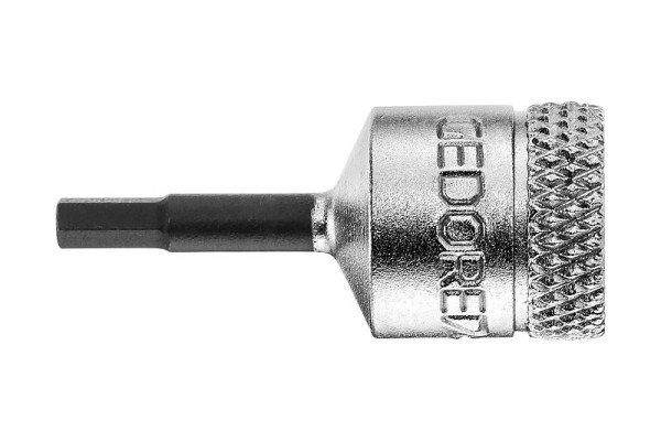 Embout de tournevis GEDORE, 1/4'' pour vis à six pans creux, 2 mm, 1812556