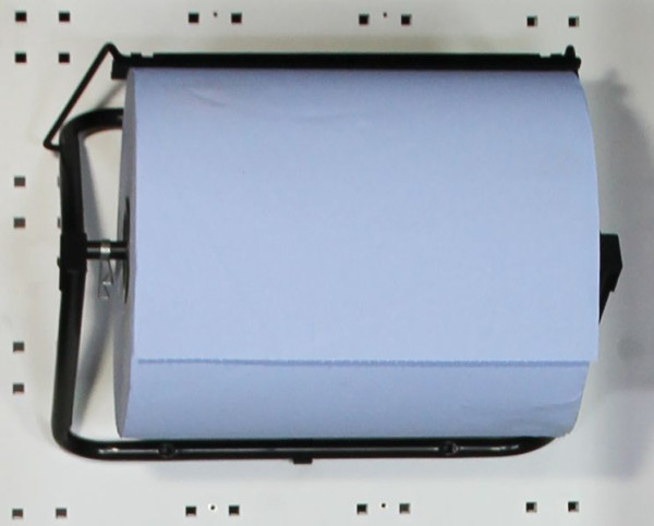 porte-rouleau de papier de nettoyage émoussé, cadre en tube d'acier galvanisé, 670-300-0-2-000