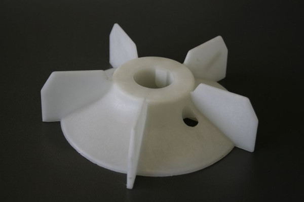 Pale de ventilateur ELMAG en PVC pour moteur (M100) pour MEISTER 600 largeur : 28 mm, hauteur : 40 mm, Ø : environ 153 mm, 9100622