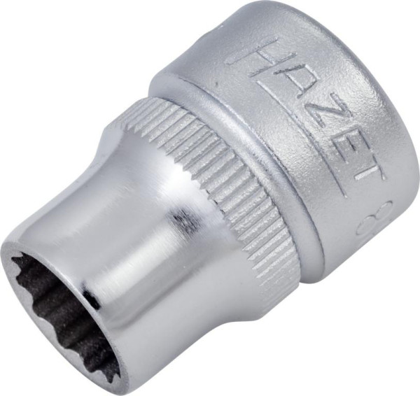 Douille Hazet, Bi-Hex, Carré creux 10mm (3/8"), 9mm, Moleté, 880Z-9