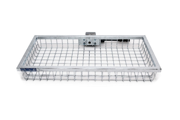Porte-bagages arrière Optimal avec dégagement rapide en taille 1000 x 500 x 125 mm, 111350