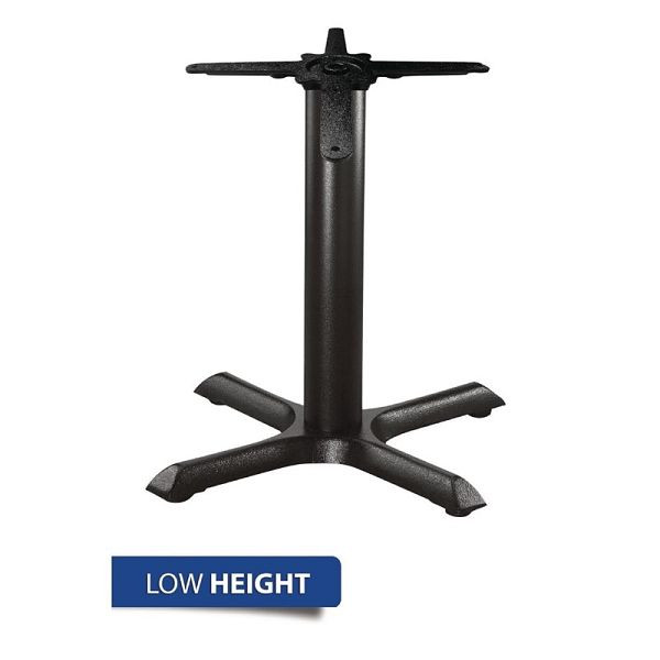 Pied de table boléro avec base en fonte hauteur 48cm, GH445