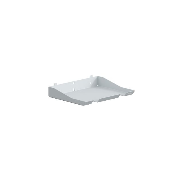 Etagère multifonctionnelle SOFAME - largeur 330 mm, profondeur 240 mm, gris clair RAL 7035, W010080302GC