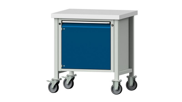 Établis ANKE établi à caissons, modèle 12 V, 800 x 700 x 900 mm, RAL 7035/5010, KSP 50 mm, 306.387
