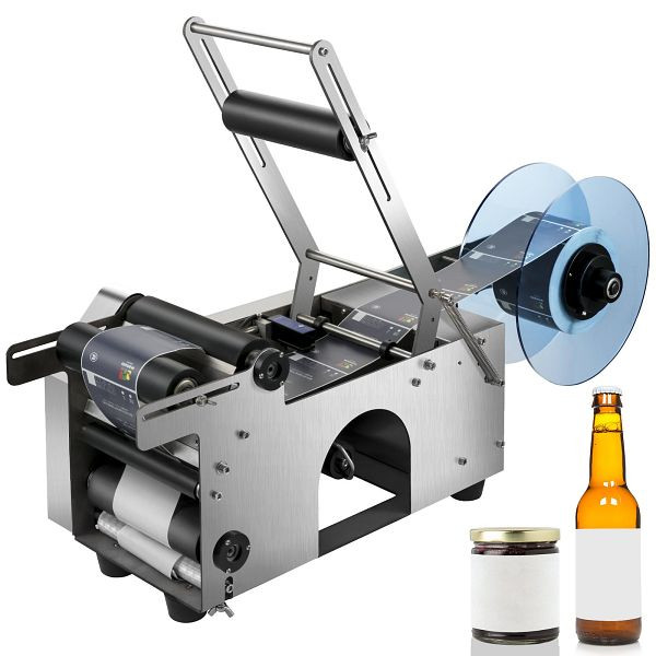 VEVOR – machine d'étiquetage de bouteilles semi-automatique MT-50, applicateur d'étiquettes, MT-50YPTBJ0000001V2
