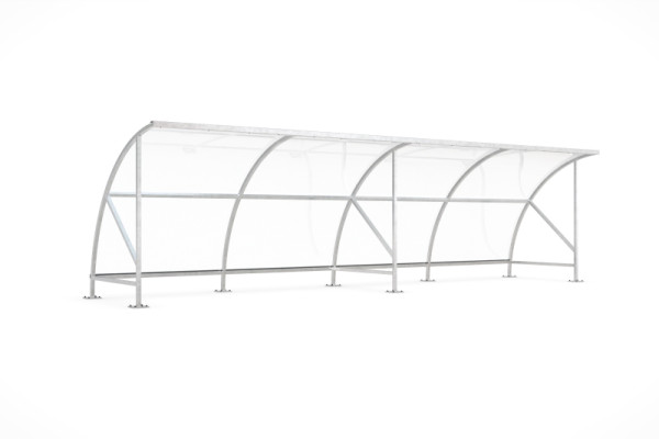 Toiture WSM Bamberg B 1/08 galvanisée en kit, 102100414