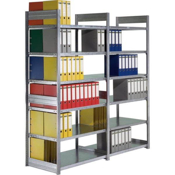 Étagère d'archives BITO 2199x996x624 GA 2 côtés utilisation galvanisé/en vrac FP, 52946