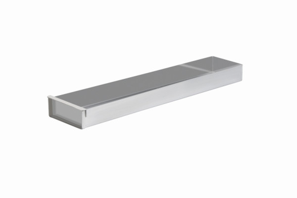Plateau à gâteaux découpés Schneider en aluminium, 580 x 100 x 50 mm avec rail de fixation, 995810