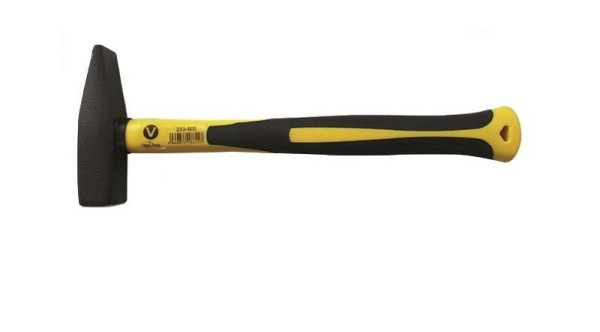 VaGo-Tools marteau de serrurier manche en fibre de verre 300g protection de manche de marteau de serrurier, 233-903-1_mv