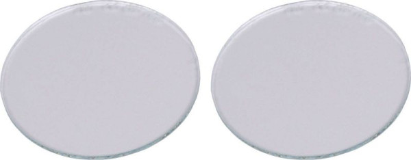 Verres de lunettes de soudage ELMAG DIN A10, 50mm Ø 2 pièces, 54636