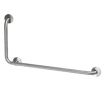 KEMMLIT poignée d'angle, acier inoxydable, acier inoxydable mat, gauche, 251.648