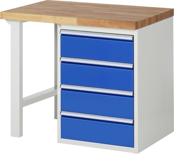 Etabli RAU série 7000 - modèle 7509-1, L1000 x P900 x H890 mm, base système L1000 x P850 x H850 mm, 03-7509A1-109B4M.11