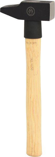 Marteau de serrurier KS Tools, manche en frêne, forme française, 400g, 142.1050