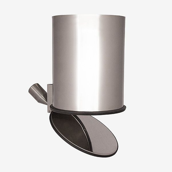 Abattant automatique HKW - à fermeture automatique - inox Ø 250 mm, 9230
