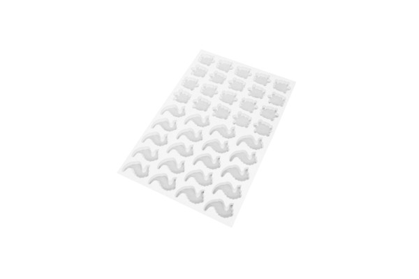 Tapis de découpe en plastique Schneider, tortue/hippocampe, n°16, 68 mm/78 mm, 166035