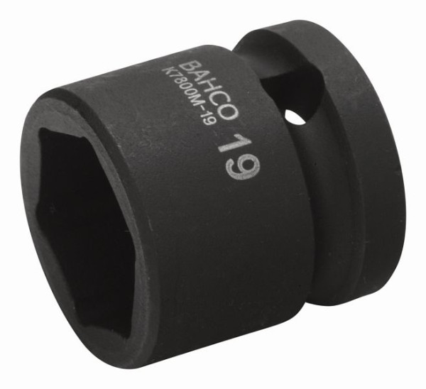 Douille à choc Bahco 1/2", courte, SW 10 mm, K7800M-10
