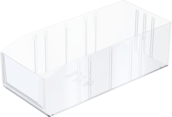 Boîte à étagères BITO PK Set PK3130 295x136x90 transparent avec étiquette, 14 pièces, 1422
