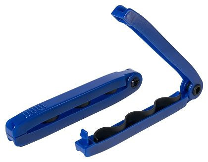 Clip de sac Contacto 24 cm, bleu twixit! Méga, 7558/243