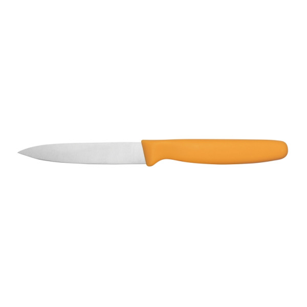 Couteau à légumes Schneider, manche jaune 10 cm, 260864