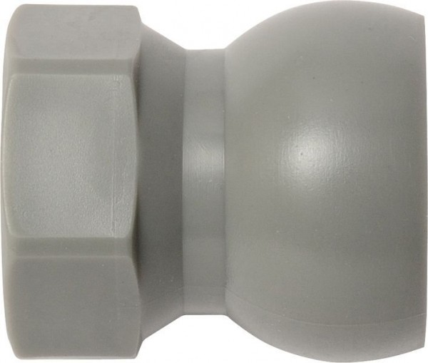 Loc-Line Anschlußnippel mit Innengewinde 3/8" grau, VE: 20 Stück, L59873G