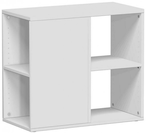 Étagère complémentaire geramöbel avec pieds réglables, 400x800x720, gris clair, S-381200-L