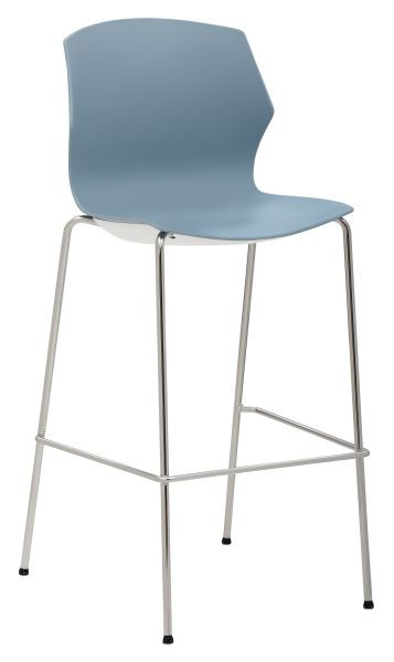 Tabouret Mayer Sitzmöbel 1160, gris bleu, lot de 2, 1160_01_03