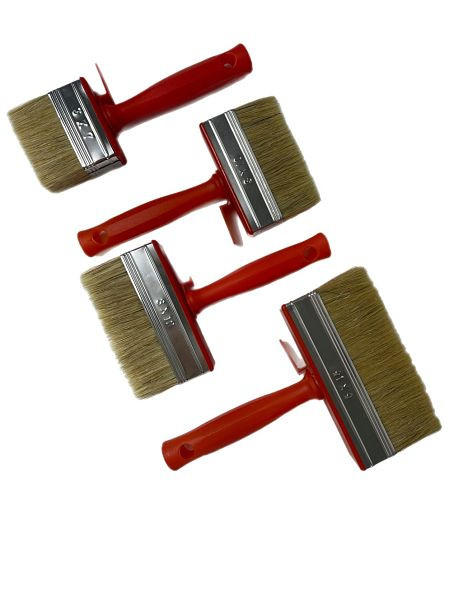 Pinceaux VaGo-Tools, pinceaux plats, ensemble de 24 pièces, pinceaux plats, 7/10/12/15 cm, 6 pièces chacun, 197-107/110/120/150 chacun 6_hv