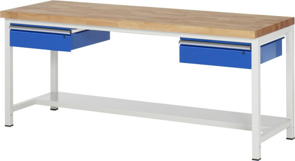 Etabli RAU série 8000 - modèle 8002A3, L2000 x P700 x H840-1040 mm, 03-8002A3-207B4H.11