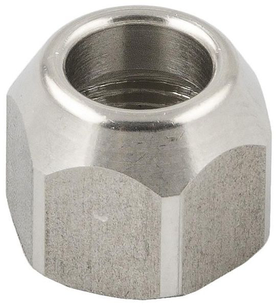 temporisateur A-ÜM-8/6-M12x1-VA, écrou-raccord, matériau : acier inoxydable V4A, UE : 10 pièces, 01010113