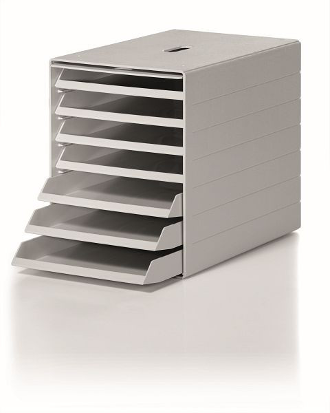 BOÎTE À TIROIR DURABLE avec protection contre la poussière, gris, 1712001050