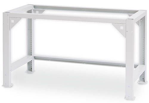 Bedrunka+Hirth cadre d'emballage et de table de travail sans plan de travail, 1500 x 650 x 694-1044 mm, 03.15.001.6
